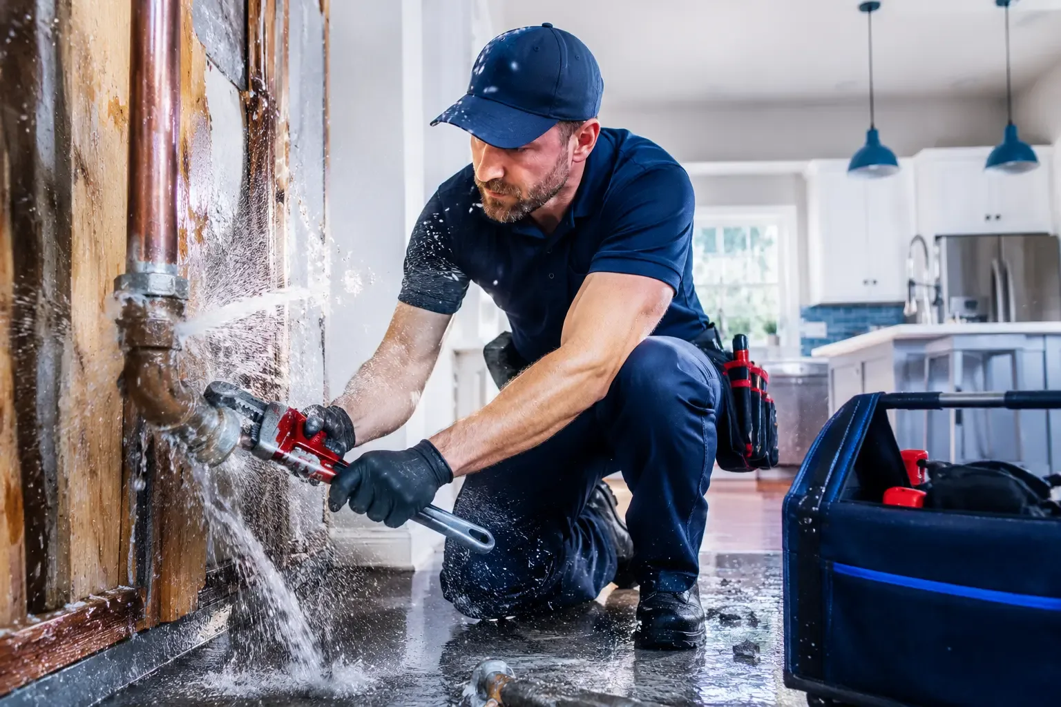Local emergency pipe repair professionals in Linwood, MA